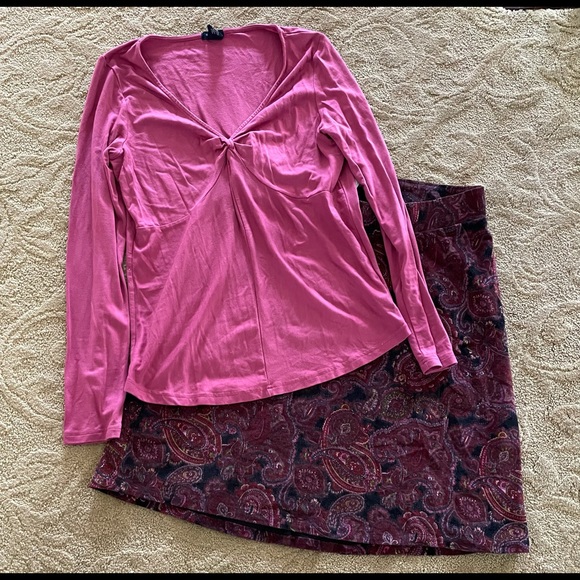 Babystyle maternity skirt corduroy m - Picture 2 of 3